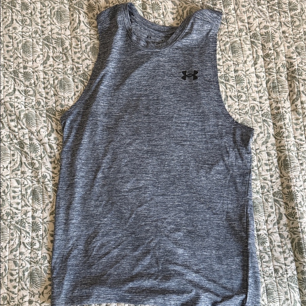 Under Armour Men’s Heather Gray Athletic Tank Top